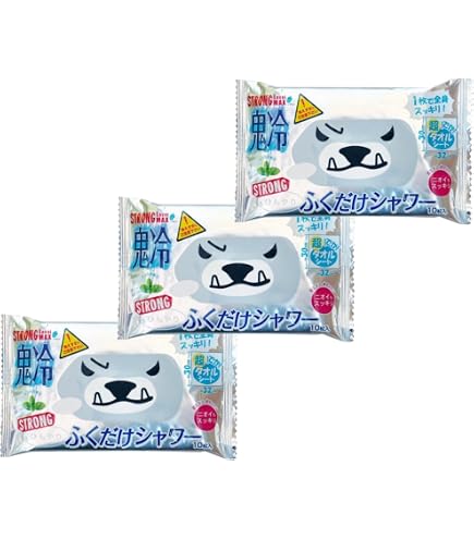 Amazon.co.jp: ときわ商会 【まとめ買い】ひんやりふくだけシャワー